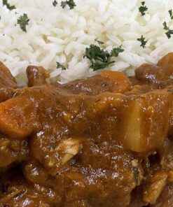 Lamb Stew and Rice
