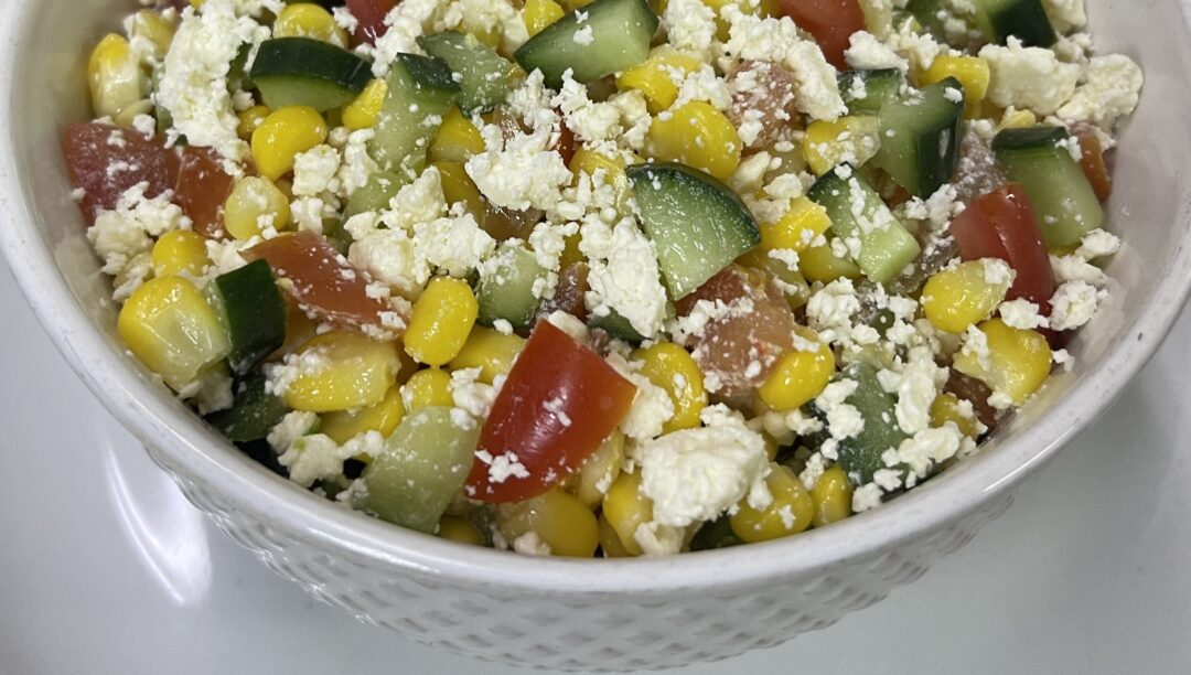 Corn and Feta Salad