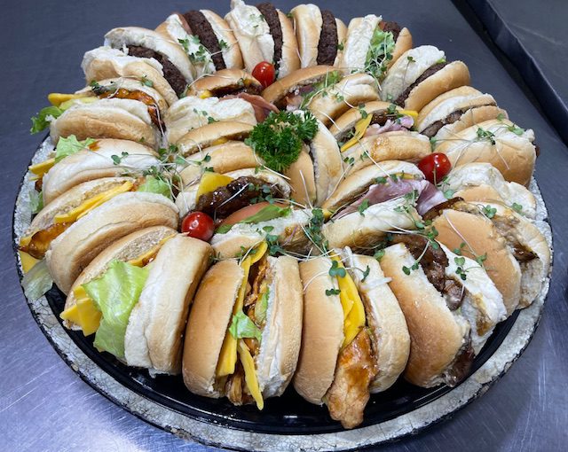 Gourmet Mini Burger Platter