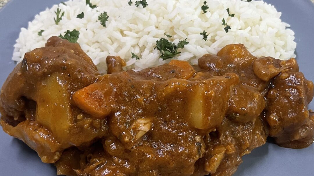 Lamb Curry and Rice