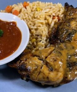 Mozambican Grilled Chicken Peri-peri with Savoury & Gravy